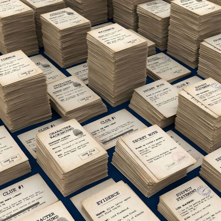 Item & Evidence Cards (Standard Size)