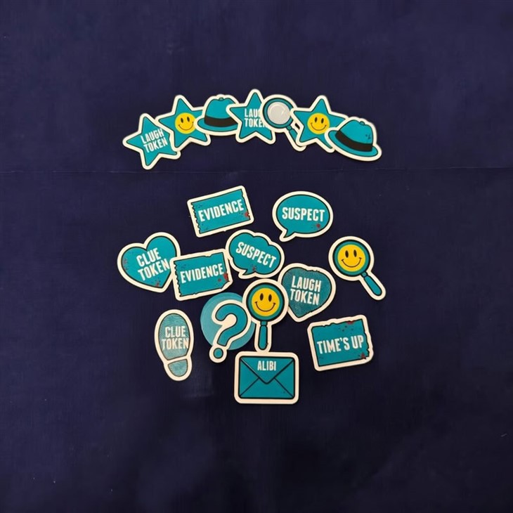 מדבקות משחק מדור קודם, חותמות וסמני מפה