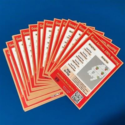 כרטיסי גירוד-מותאמים אישית ואביזרים לגילוי