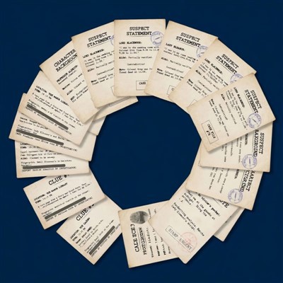 כרטיסי פריטים, חפיסות ראיות ונכסי RPG